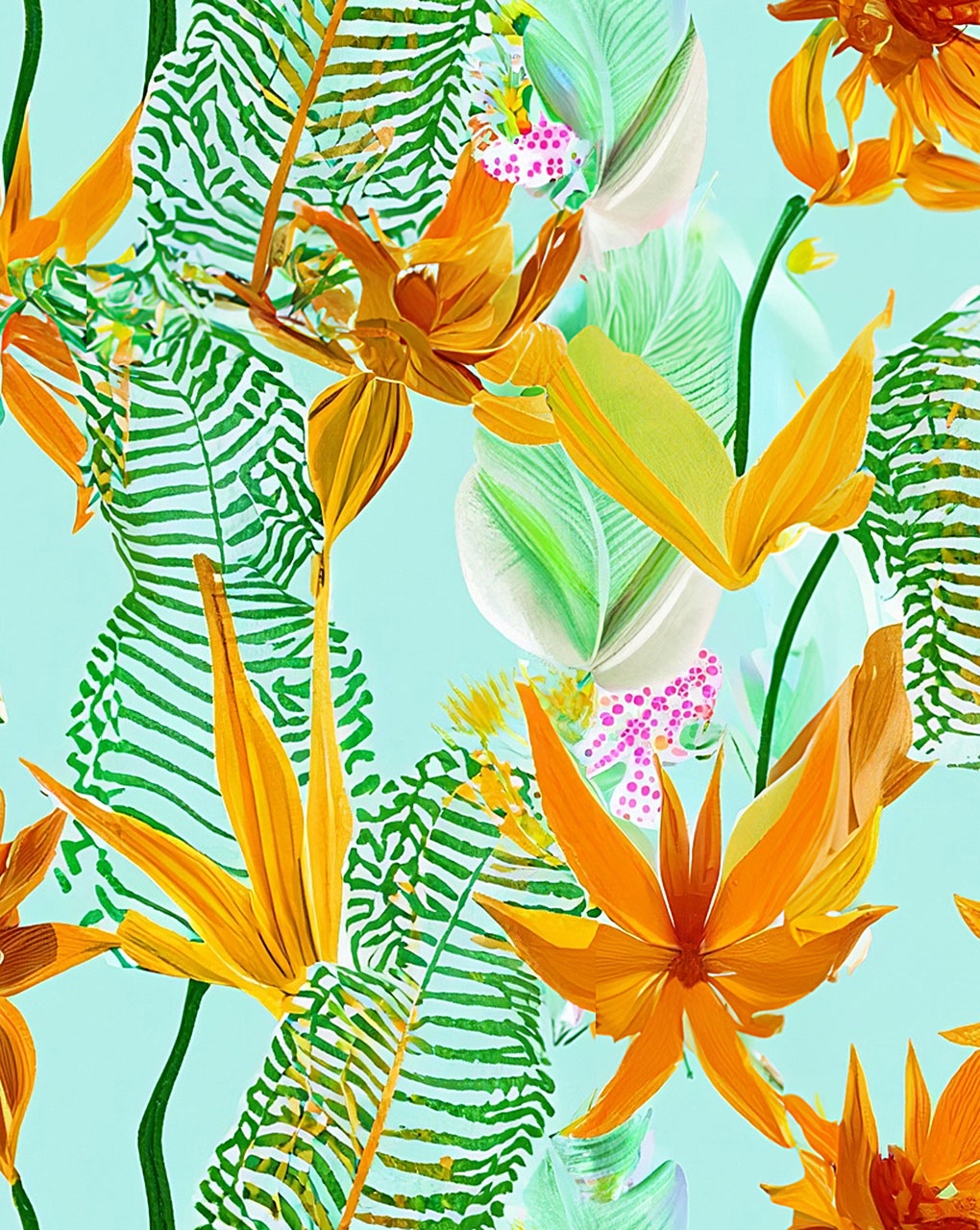 Floral Digital Print