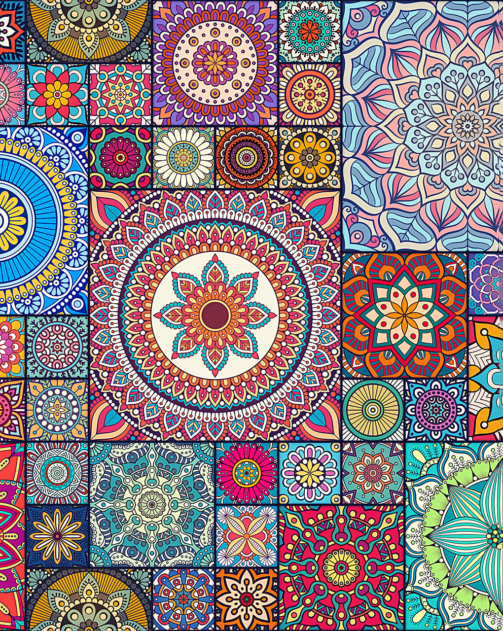 Mandala Digital Print