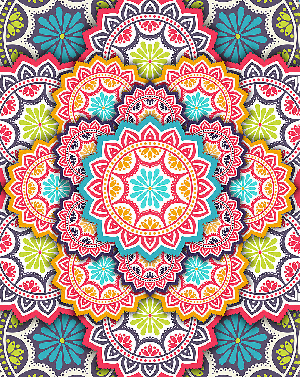 Mandala Digital Print