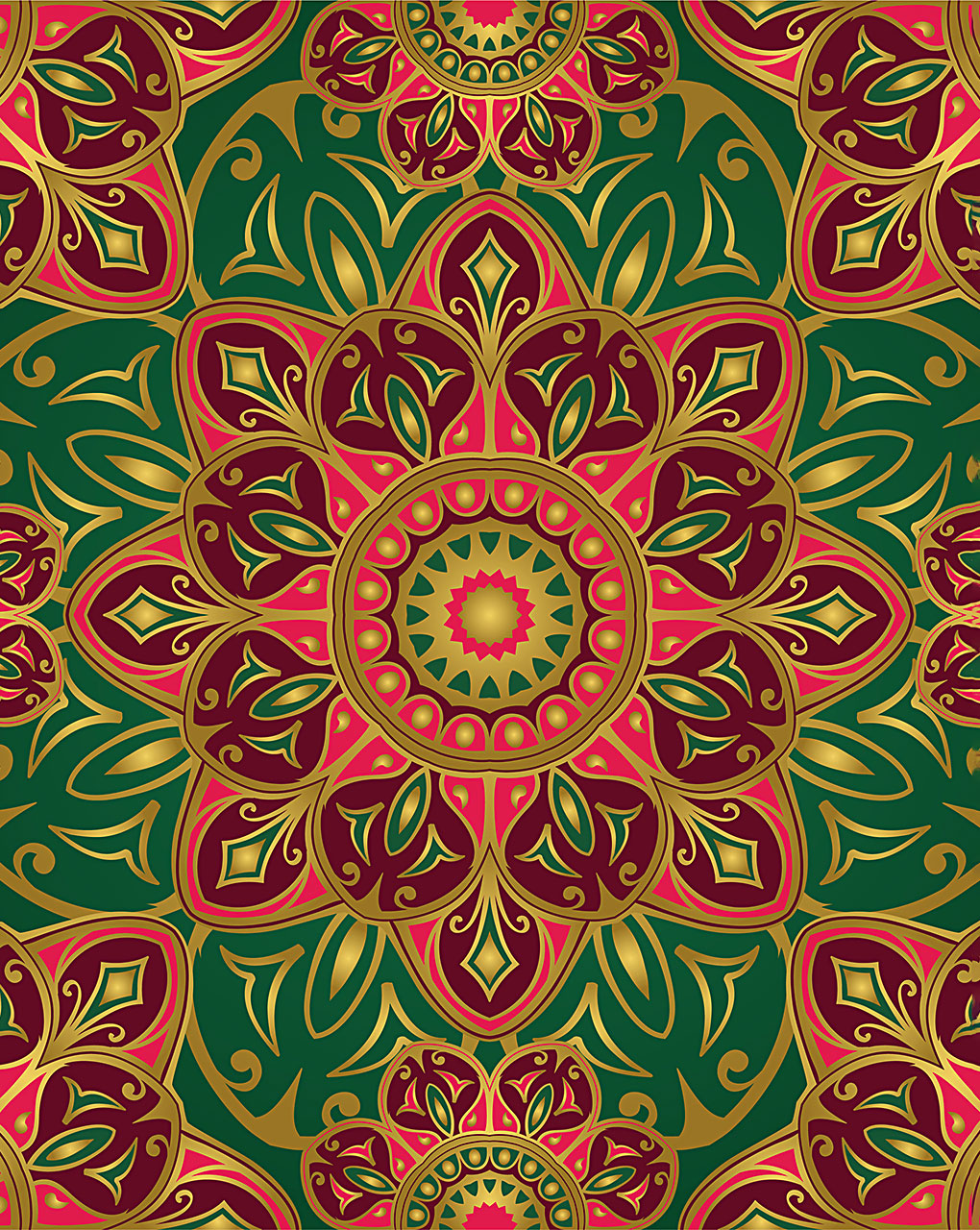 Mandala Digital Print