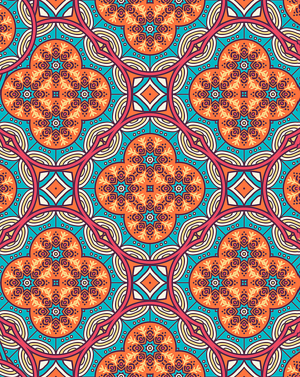 Mandala Digital Print