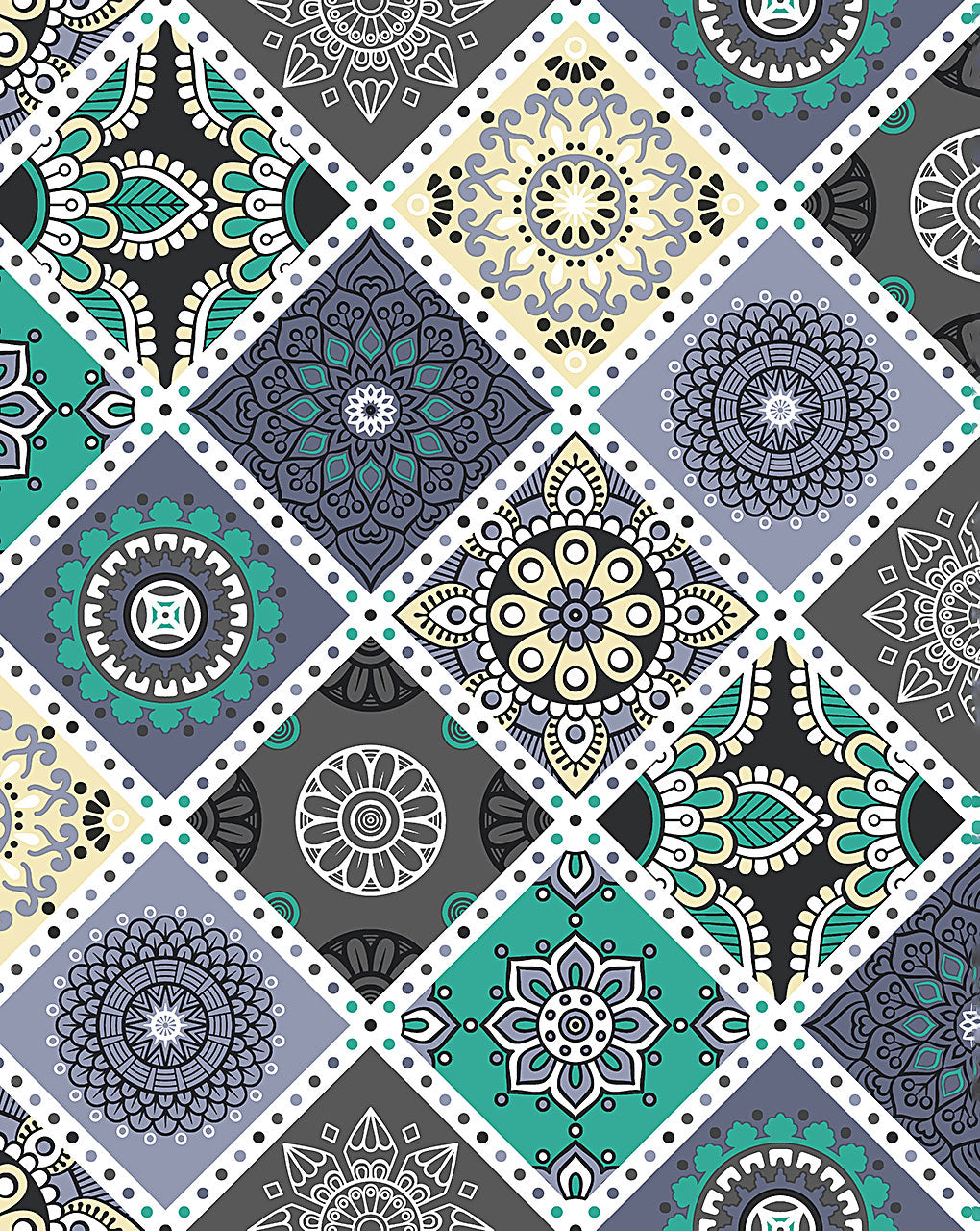 Mandala Digital Print