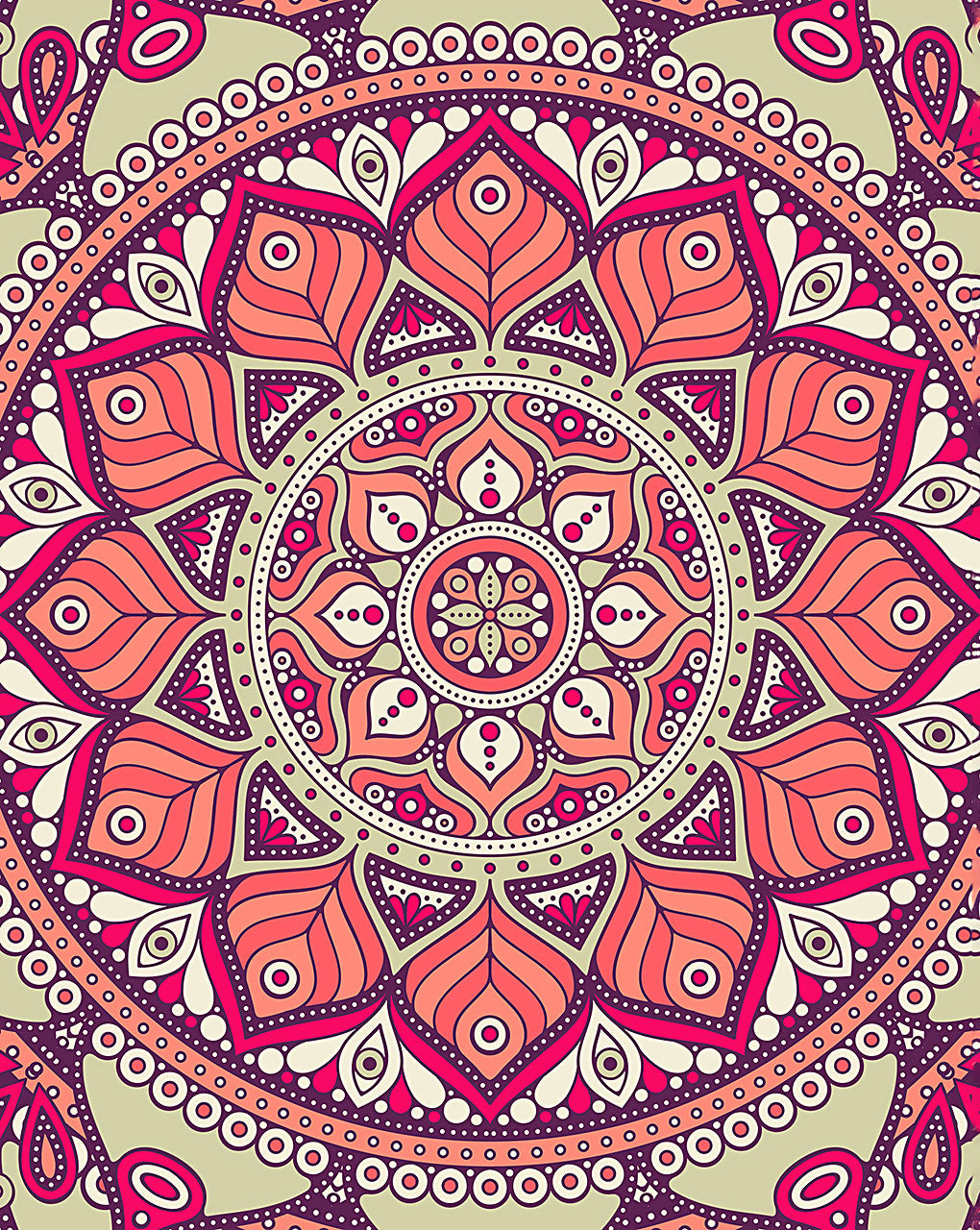 Mandala Digital Print