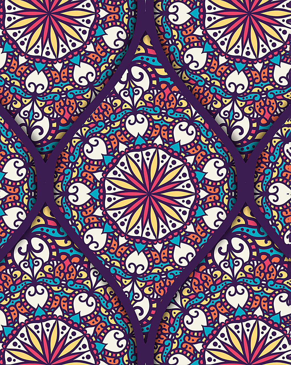 Mandala Digital Print