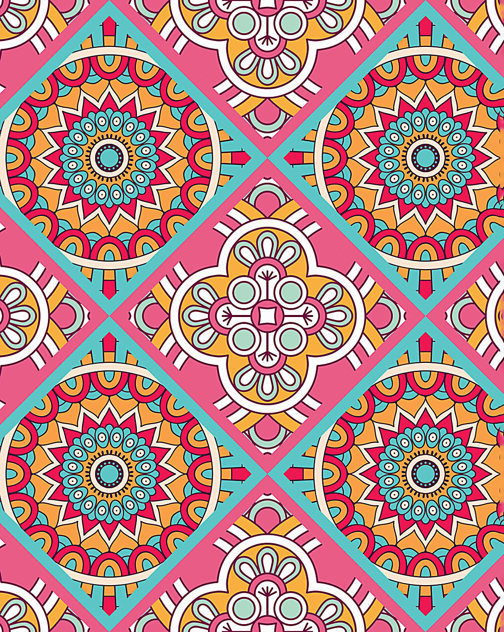 Mandala Digital Print