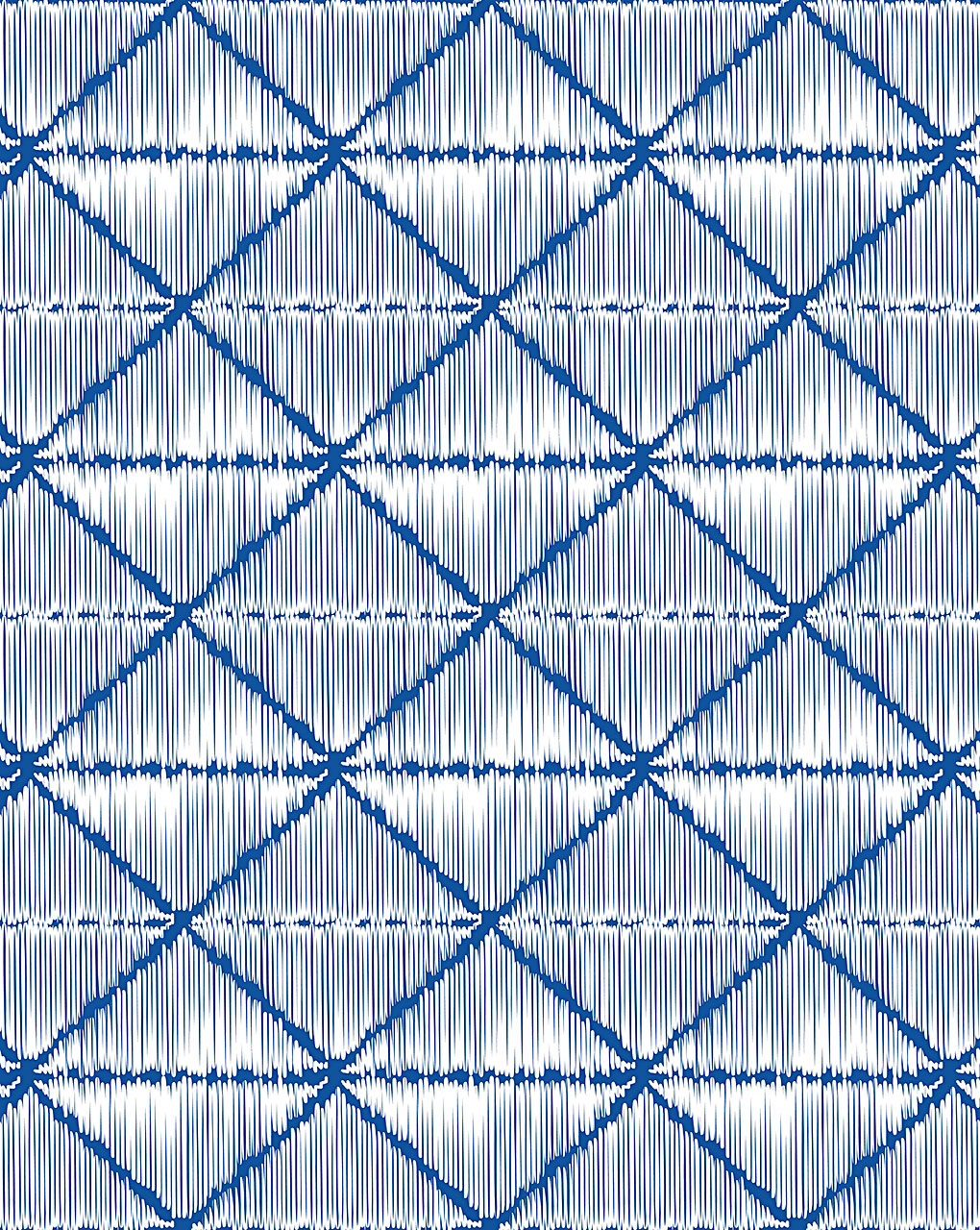 Blue Pottery Digital Print