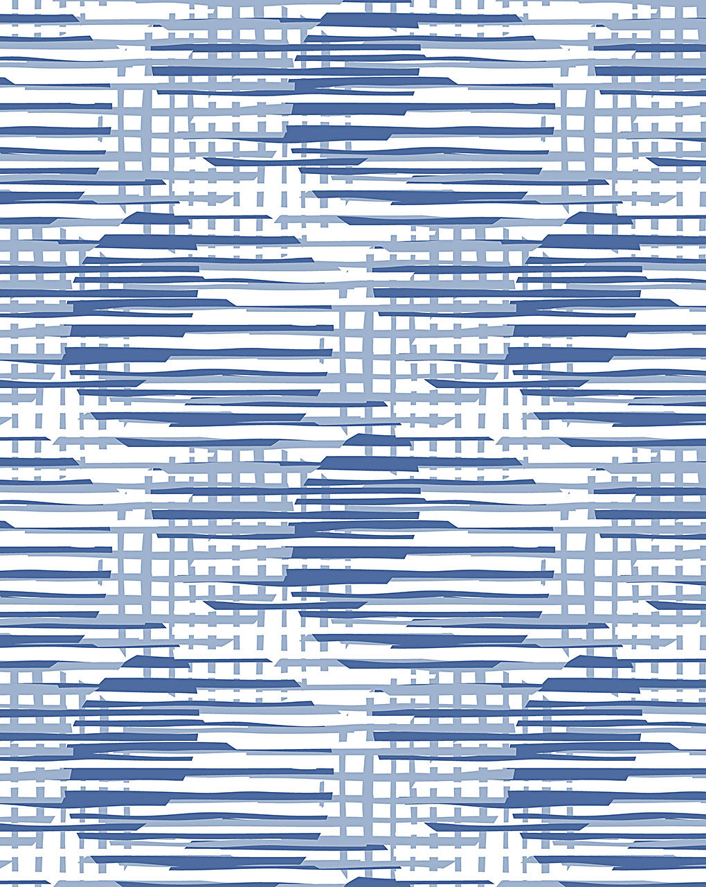 Blue Pottery Digital Print