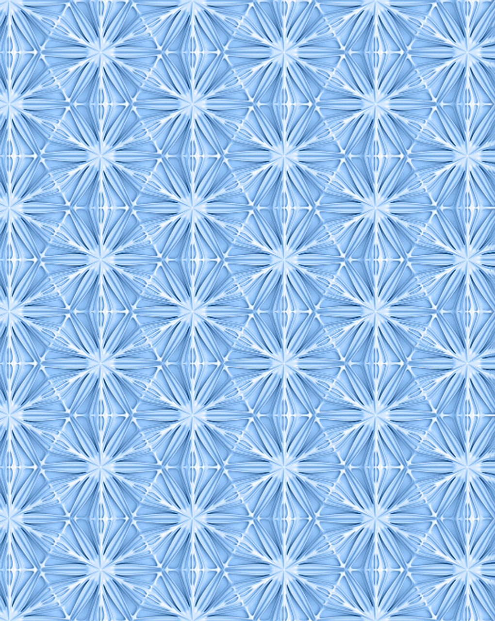 Blue Pottery Digital Print