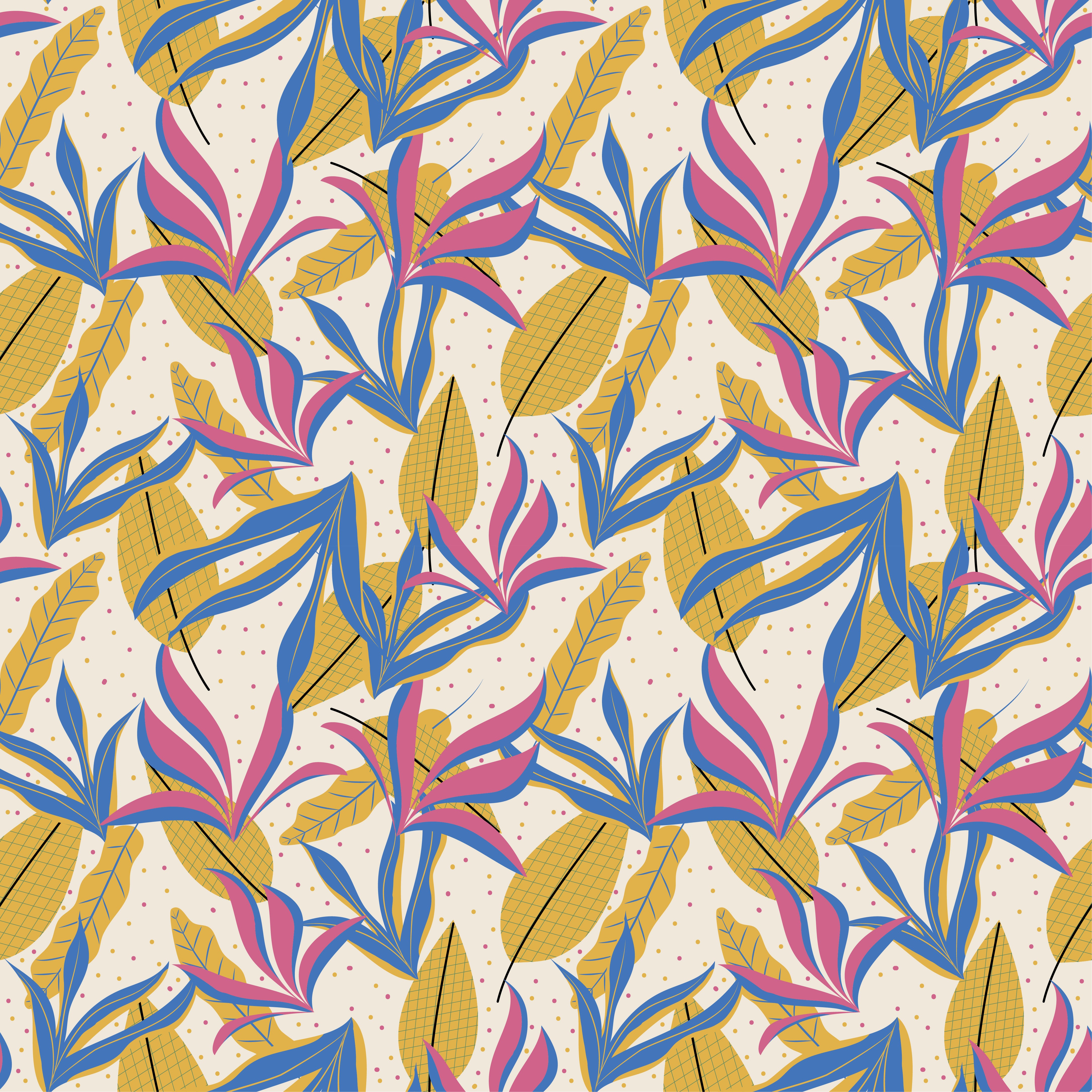 Abstract/Floral Digital Print