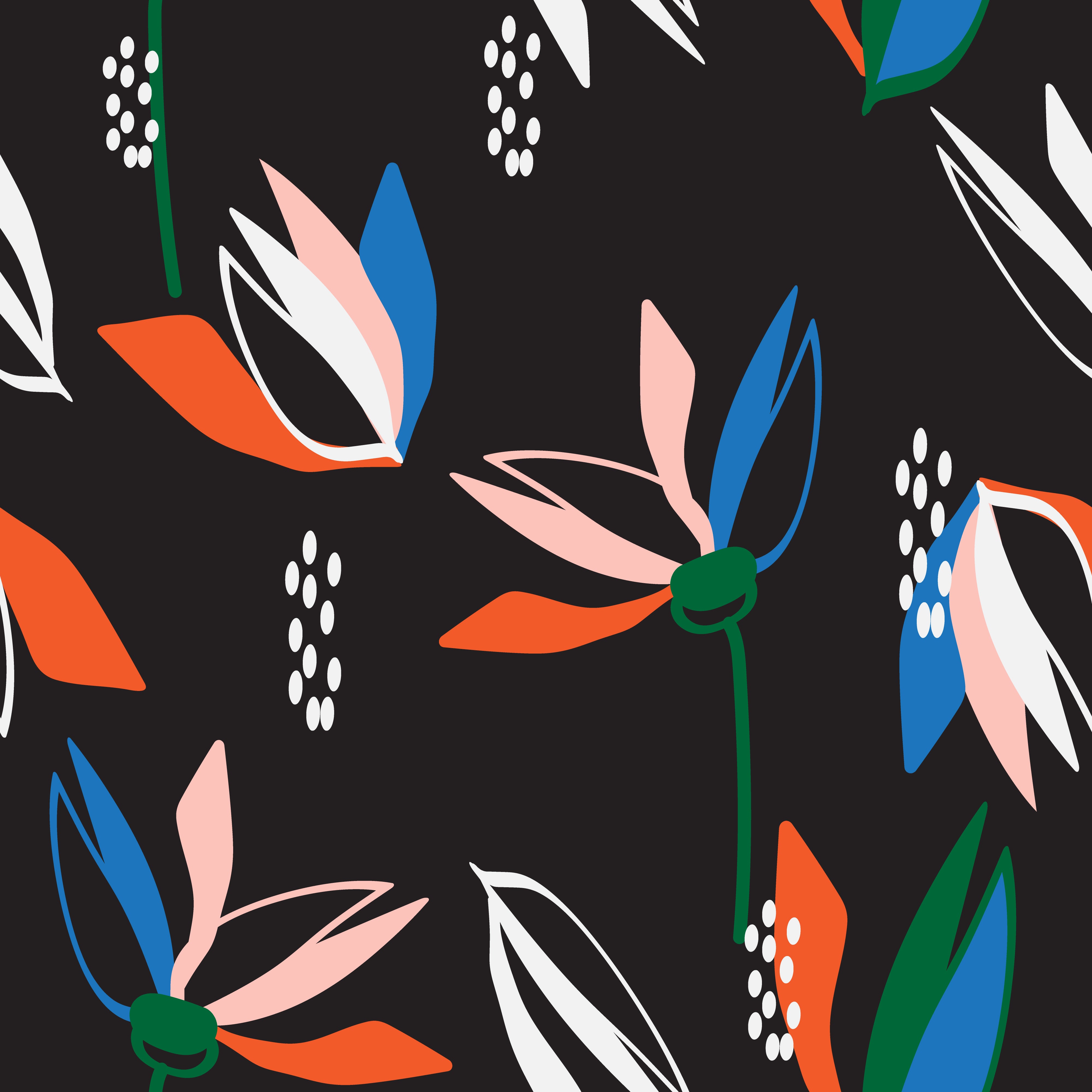 Abstract/Floral Digital Print