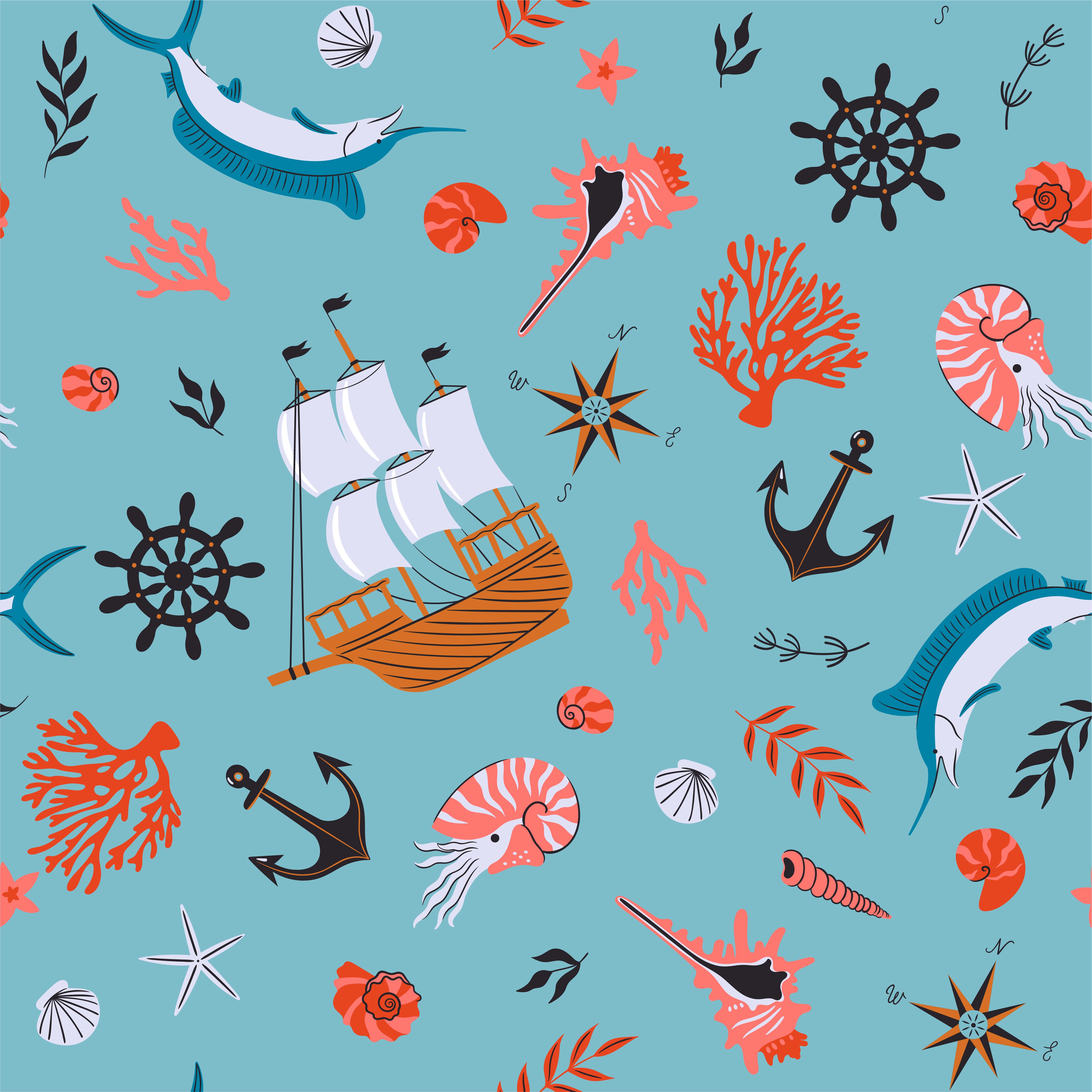 Nautical Digital Print
