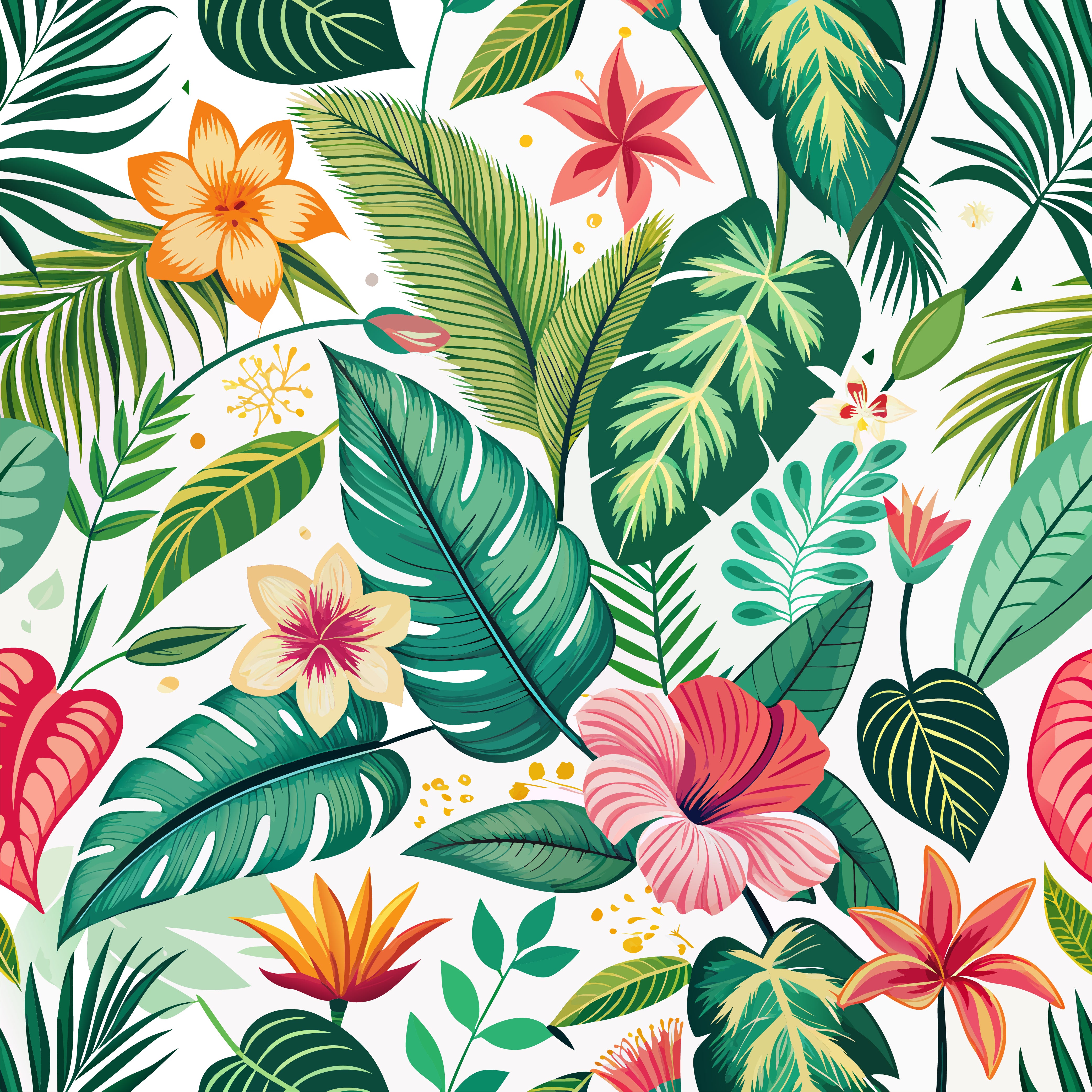 Tropical Digital Print