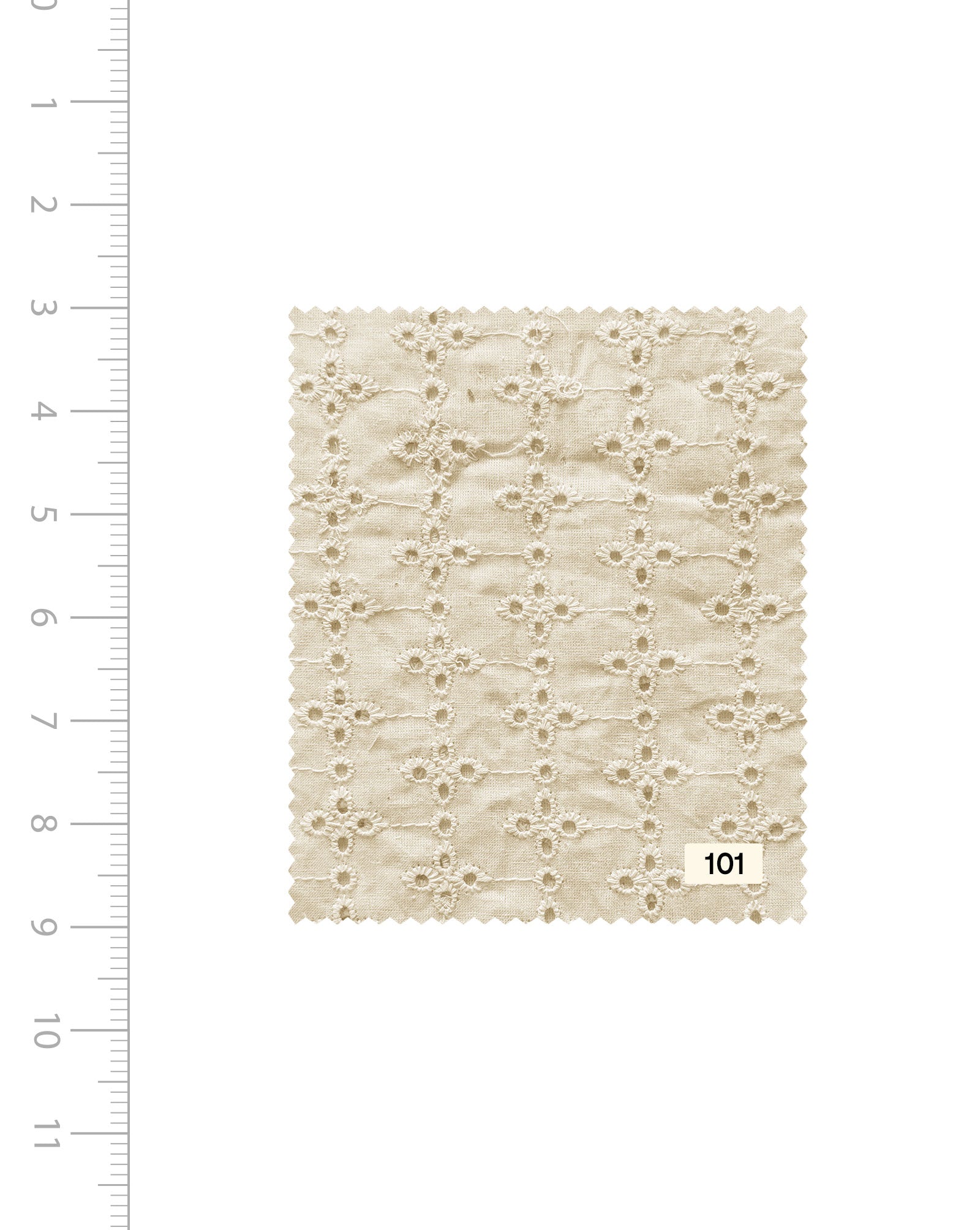 Order Schiffli Embroidery Cotton Fabric (Greige) - 004 online