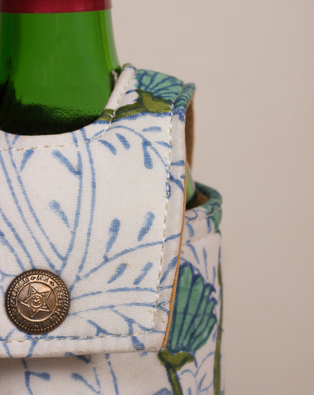 Handcrafted Wine Bottle Cover - Fabriclore.com