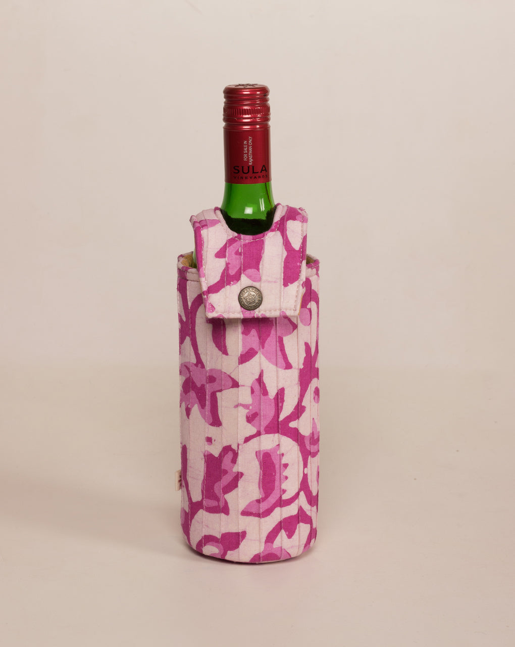Handcrafted Wine Bottle Cover - Fabriclore.com