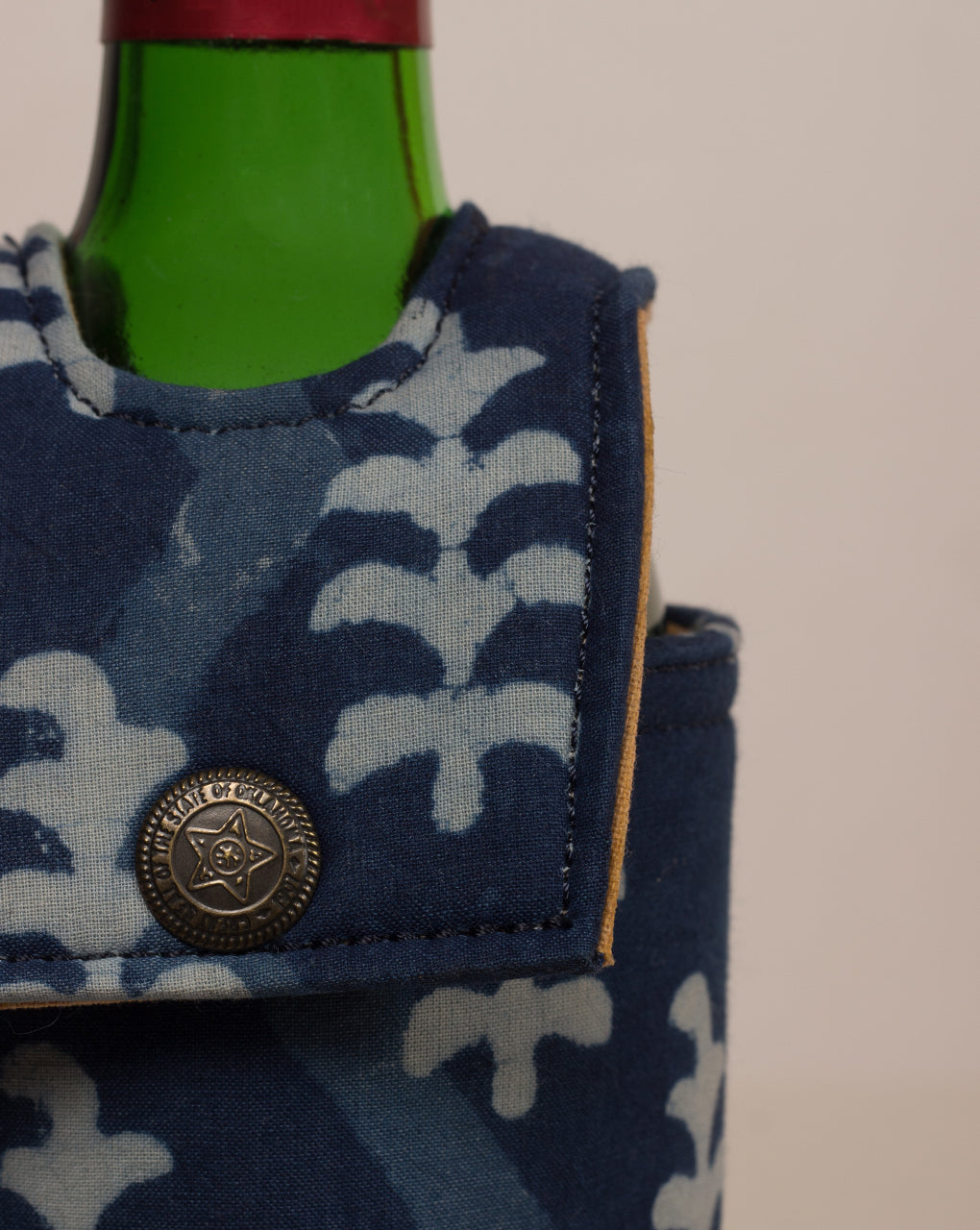 Handcrafted Wine Bottle Cover - Fabriclore.com