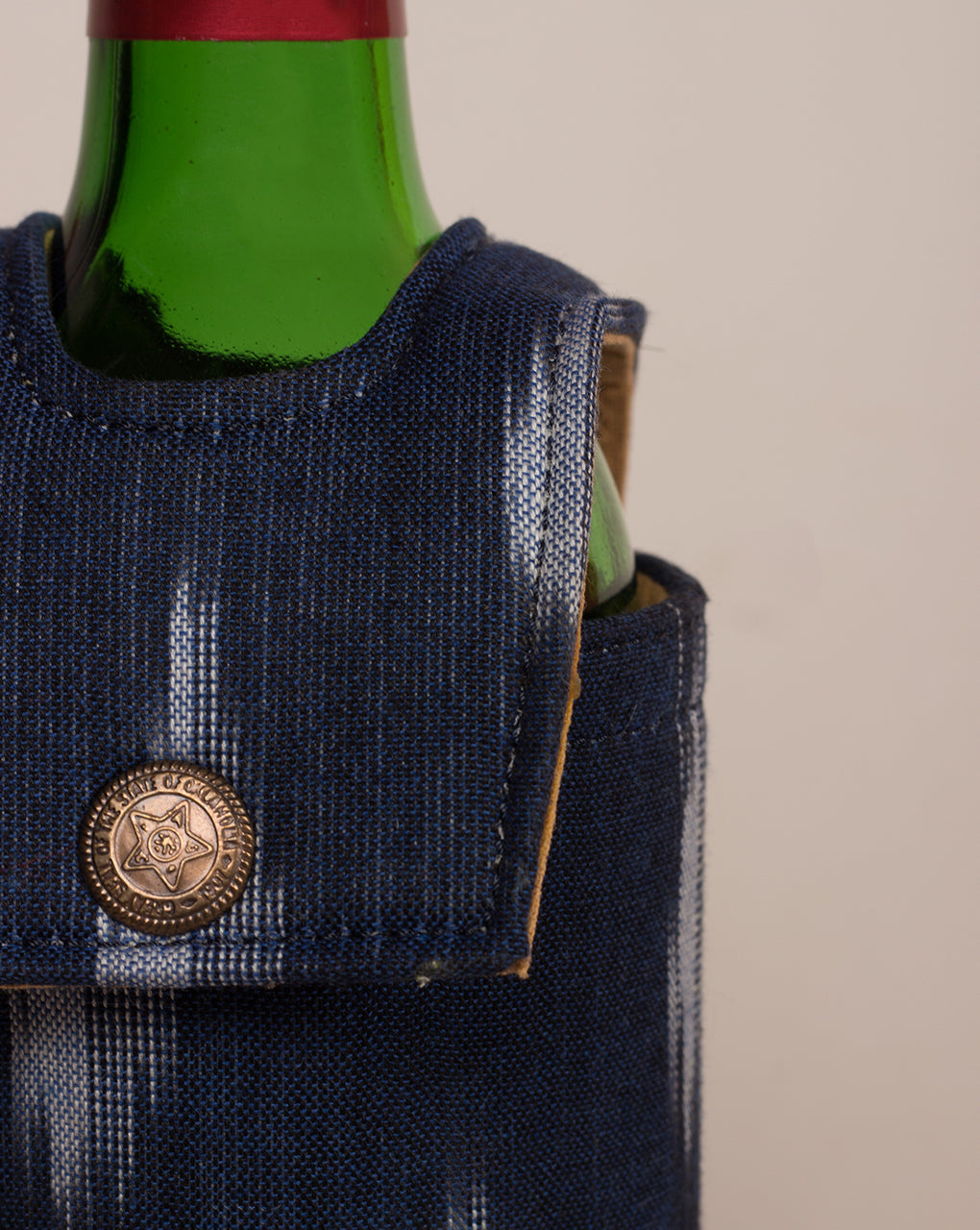 Handcrafted Wine Bottle Cover - Fabriclore.com