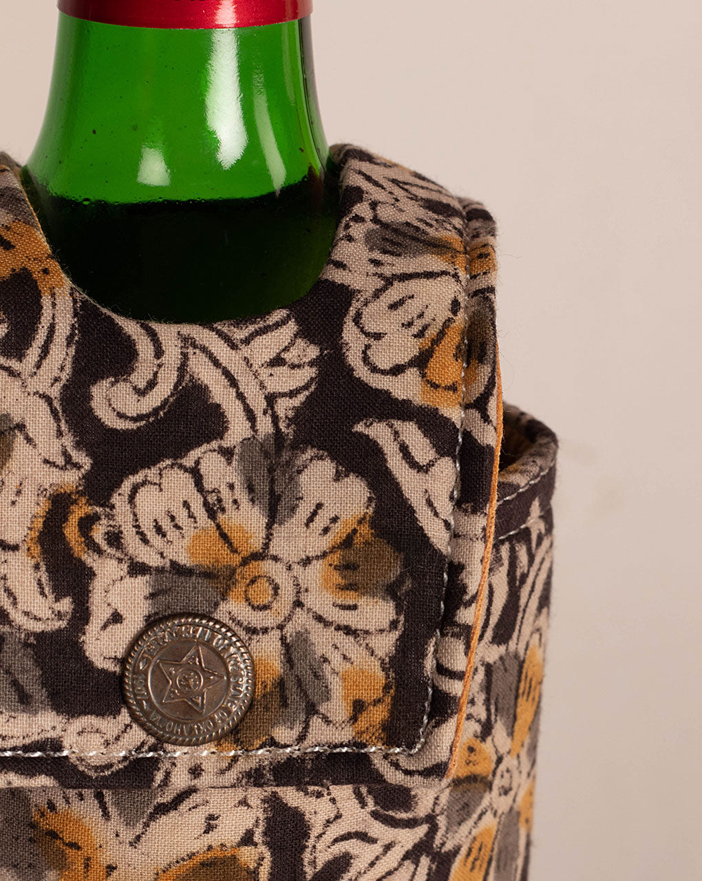 Handcrafted Wine Bottle Cover - Fabriclore.com
