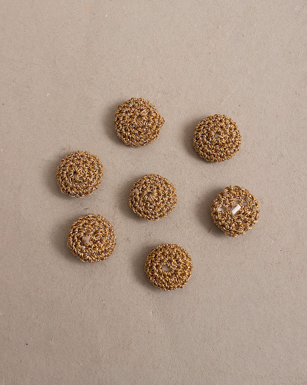 French Knot Hand Embroiderd Button ( Single Piece ) - Fabriclore.com