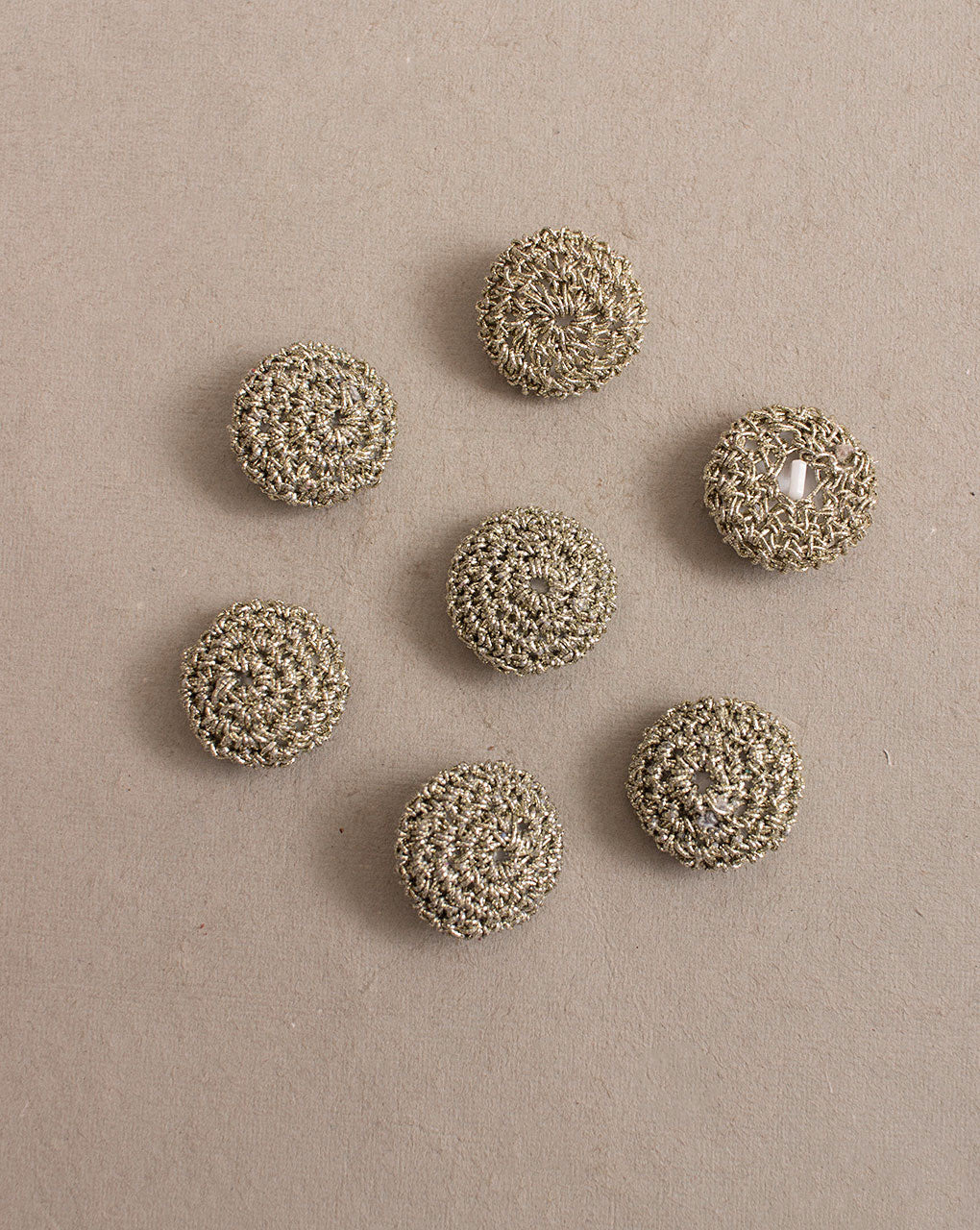 French Knot Hand Embroiderd Button ( Single Piece ) - Fabriclore.com