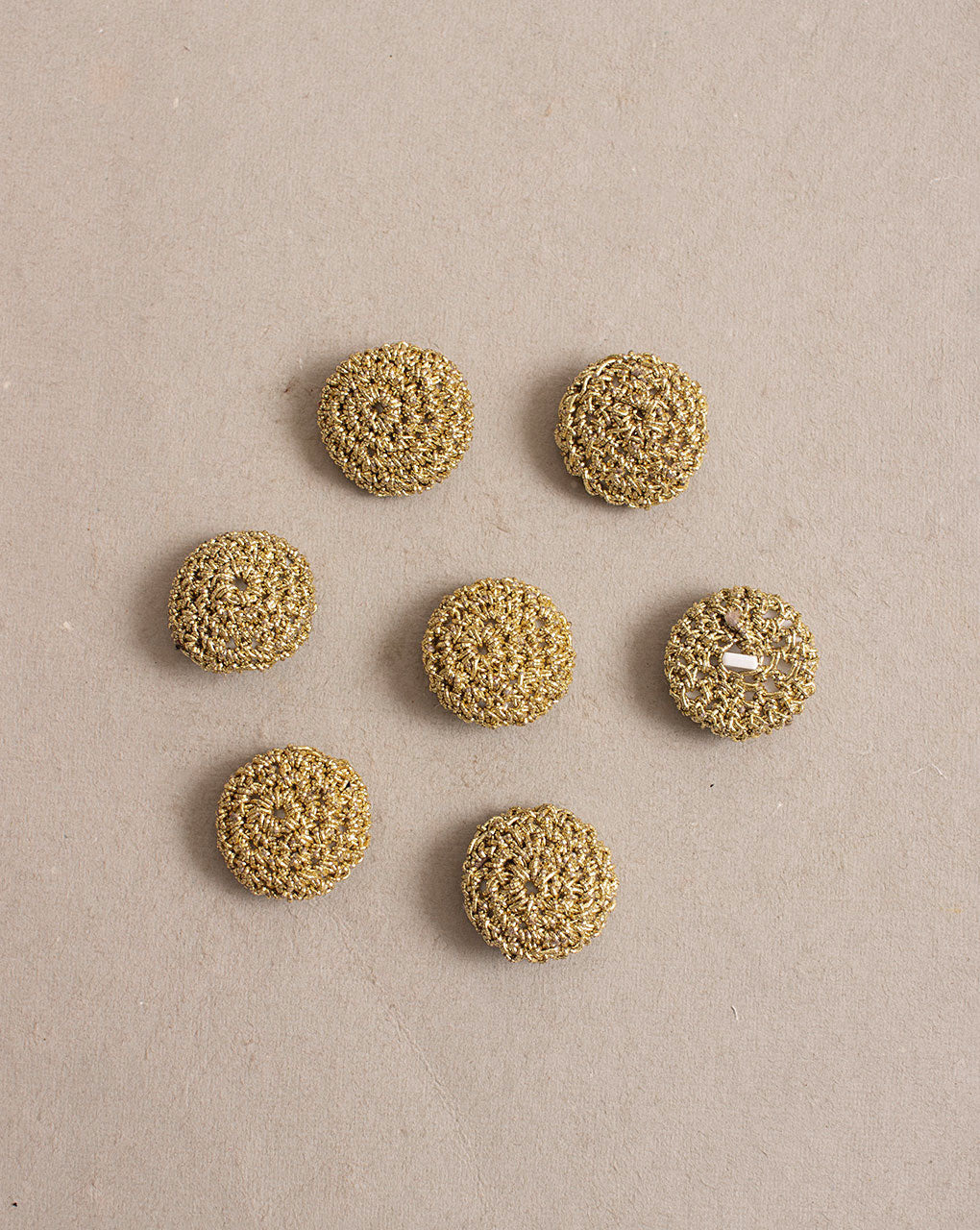 French Knot Hand Embroiderd Button ( Single Piece ) - Fabriclore.com