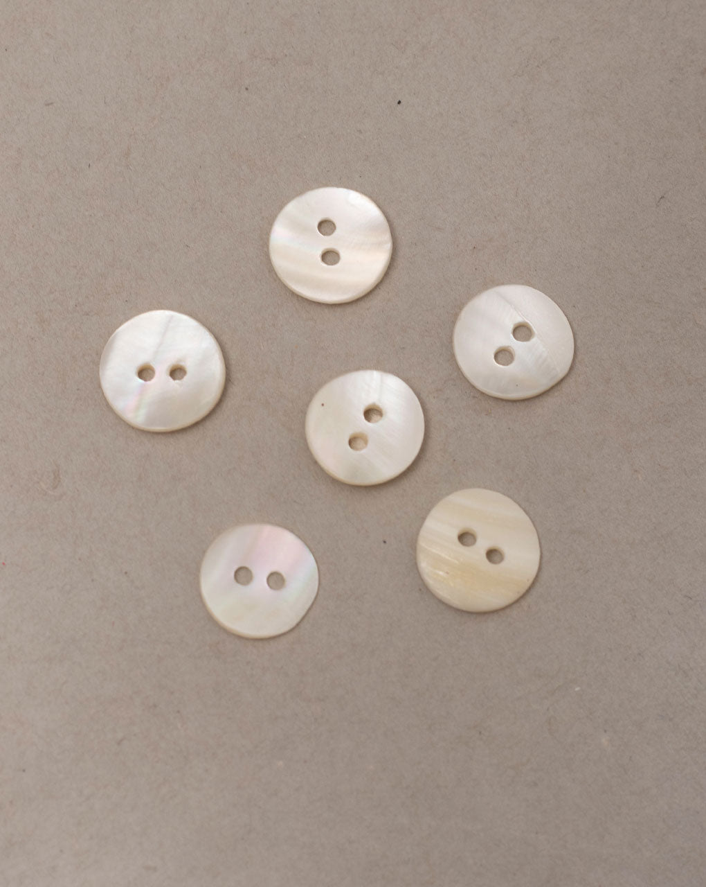 Natural Shell Handmade Buttons ( Set Of 6 ) - Fabriclore.com