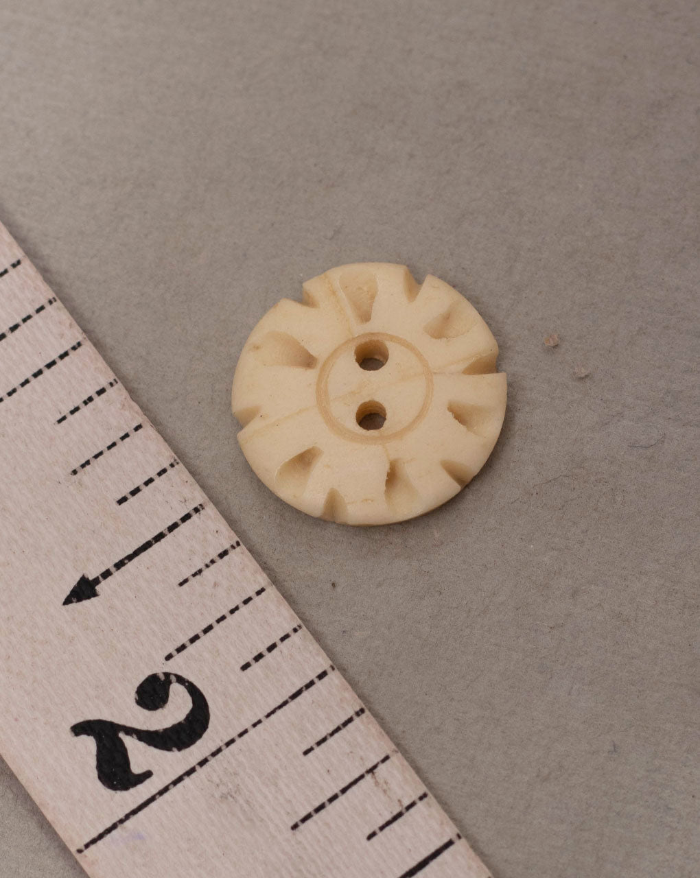Engraved Bone Buttons ( Set Of 6 ) - Fabriclore.com