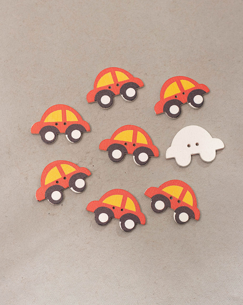 Wooden Button ( Set Of 4 ) - Fabriclore.com