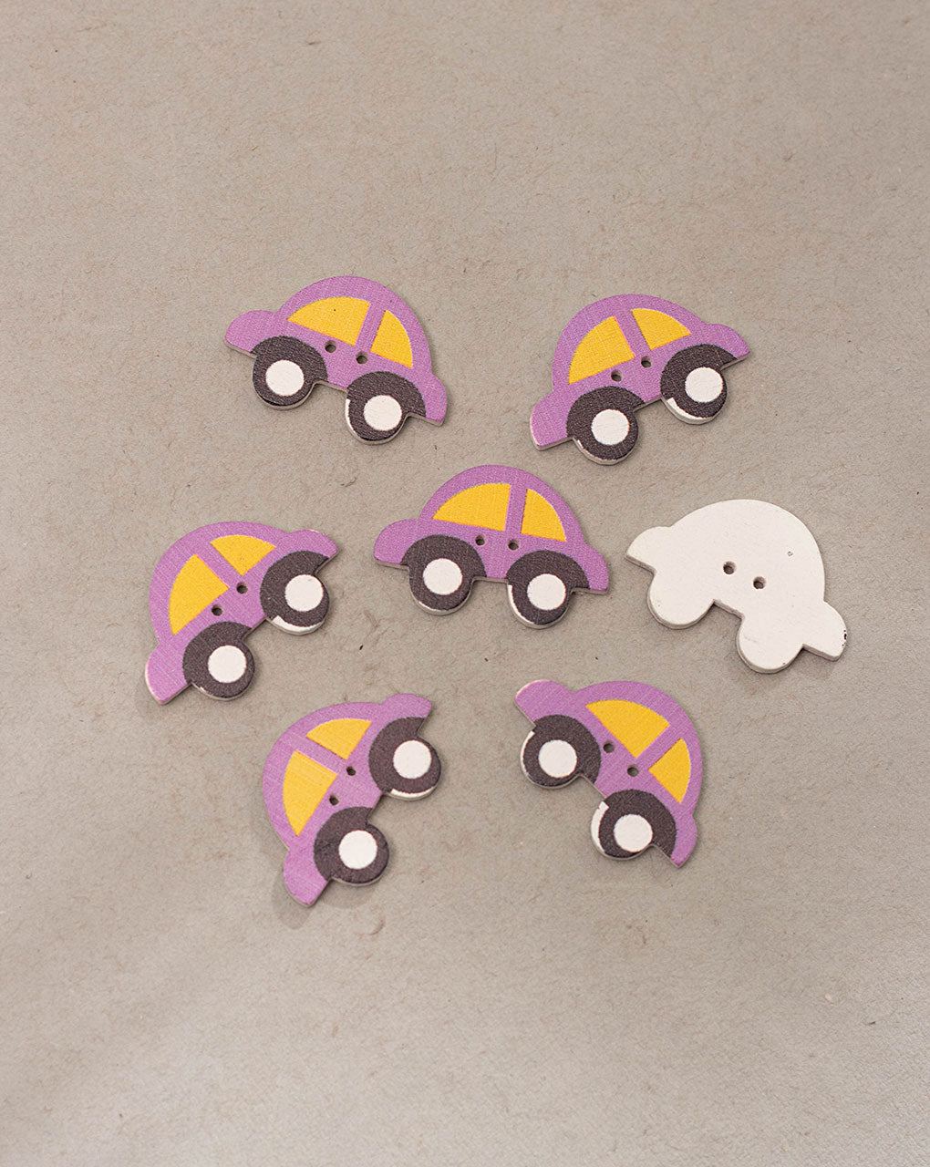 Wooden Button ( Set Of 4 ) - Fabriclore.com