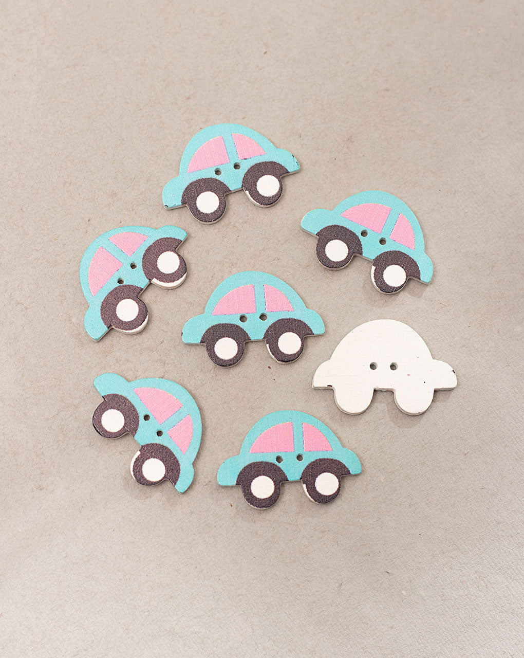 Wooden Button ( Set Of 4 ) - Fabriclore.com