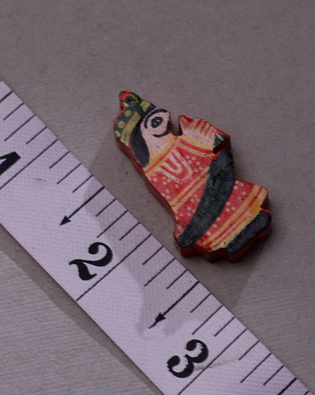 Objects Printed Wooden Button - Fabriclore.com