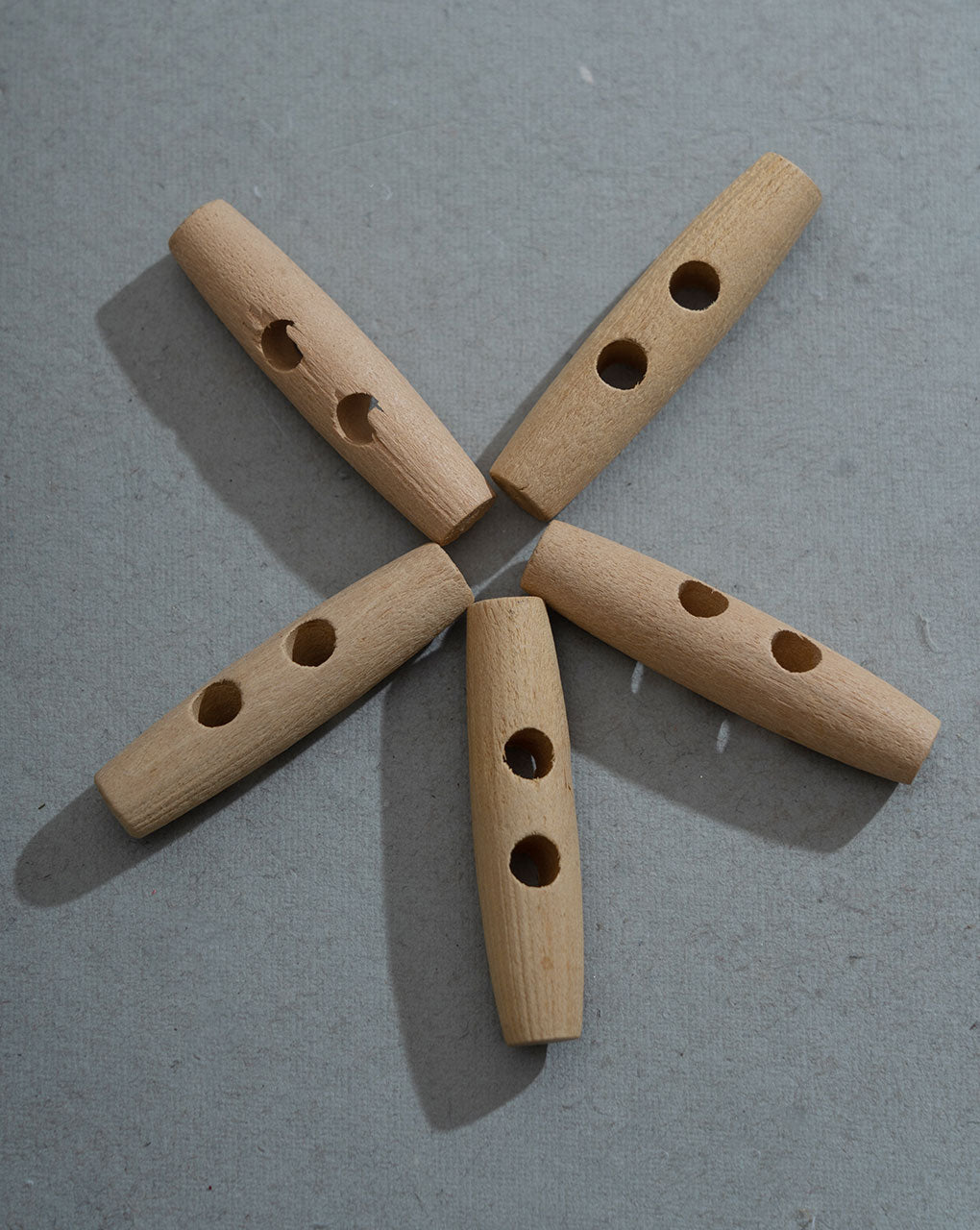 Hand Crafted Wooden Toggle Button - Fabriclore.com
