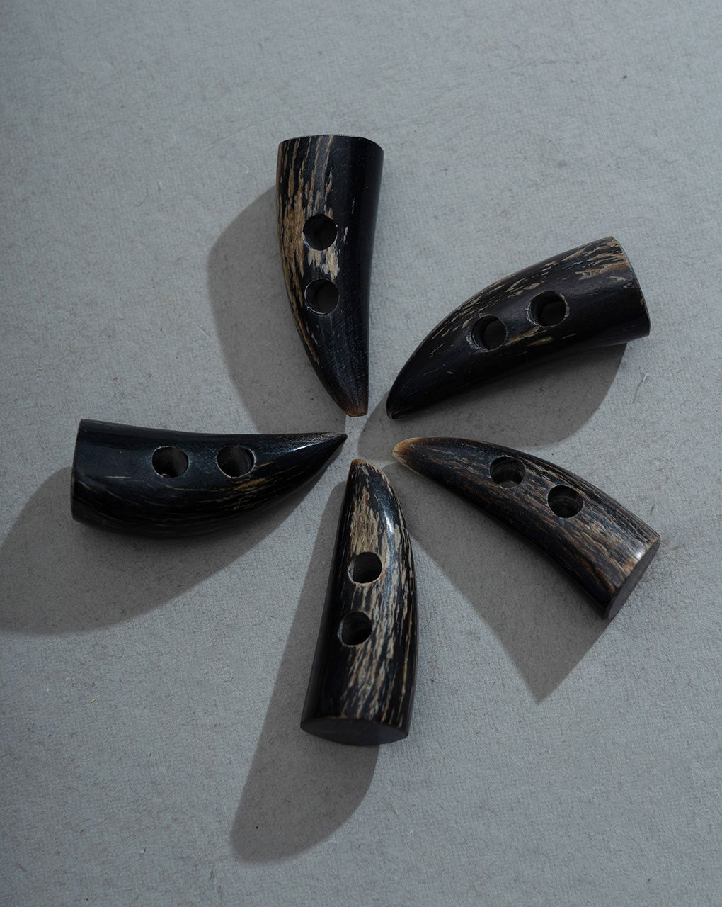 Hand Carved Horn Toggle Button - Fabriclore.com