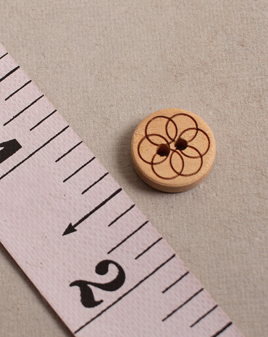 Hand Carved Wooden Button ( Set Of 6 ) - Fabriclore.com