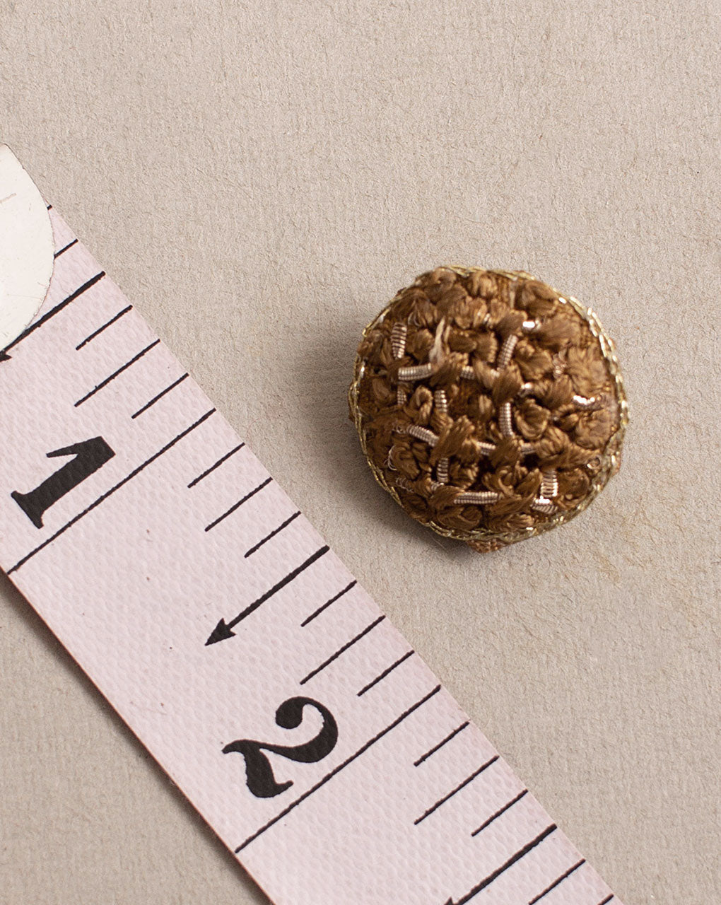 French Knot Hand Embroiderd Button ( Single Piece ) - Fabriclore.com