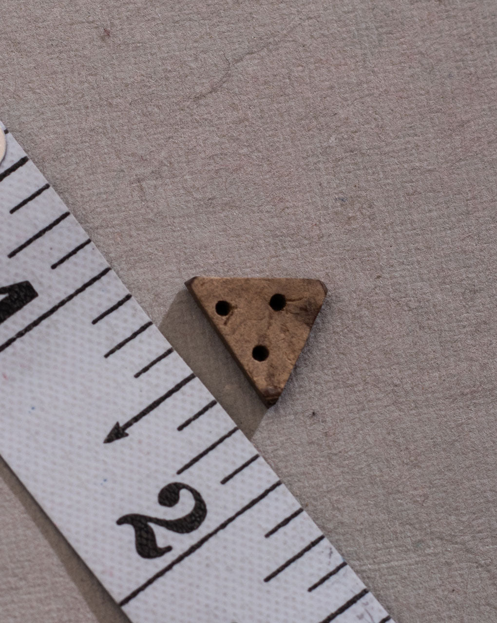 Triangle Coconut Button ( Set Of 6 )
