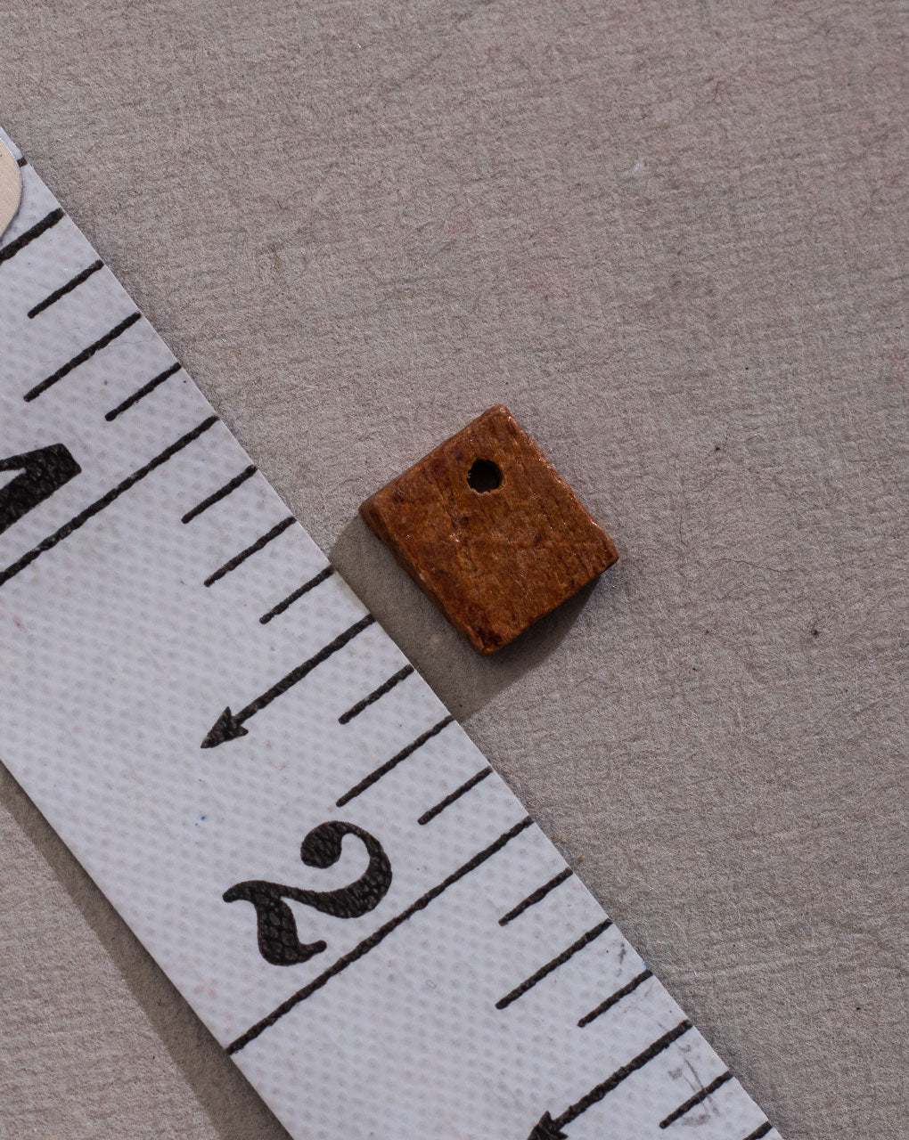 Square Wood Button ( Set Of 5 )