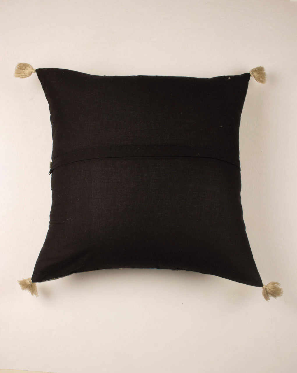 Hand Crafted Rayon Cushion Cover ( 18X18 Inches ) - Fabriclore.com