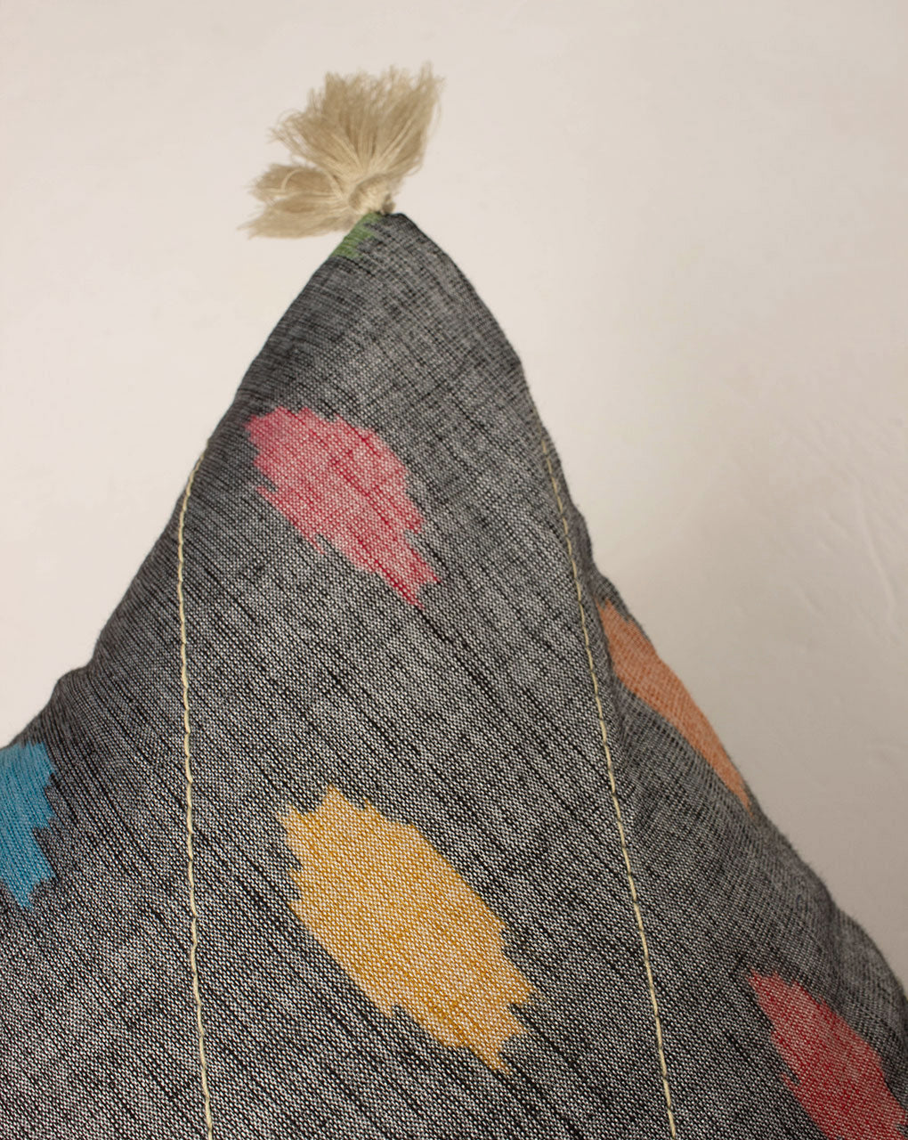 Hand Crafted Rayon Cushion Cover ( 18X18 Inches ) - Fabriclore.com