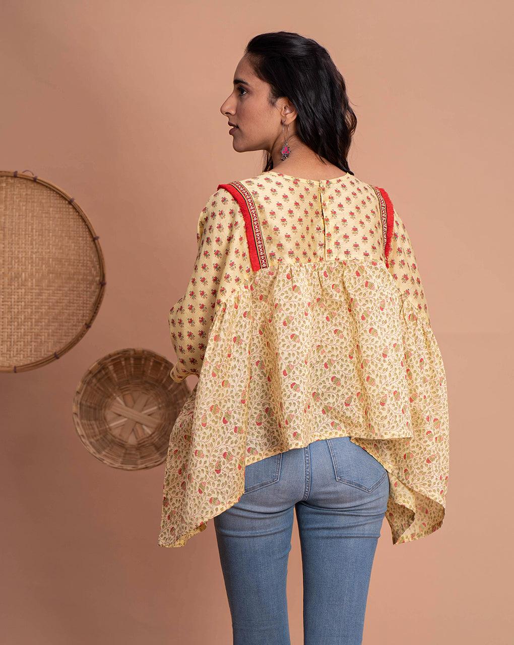 Adira Handcrafted Top - Fabriclore.com