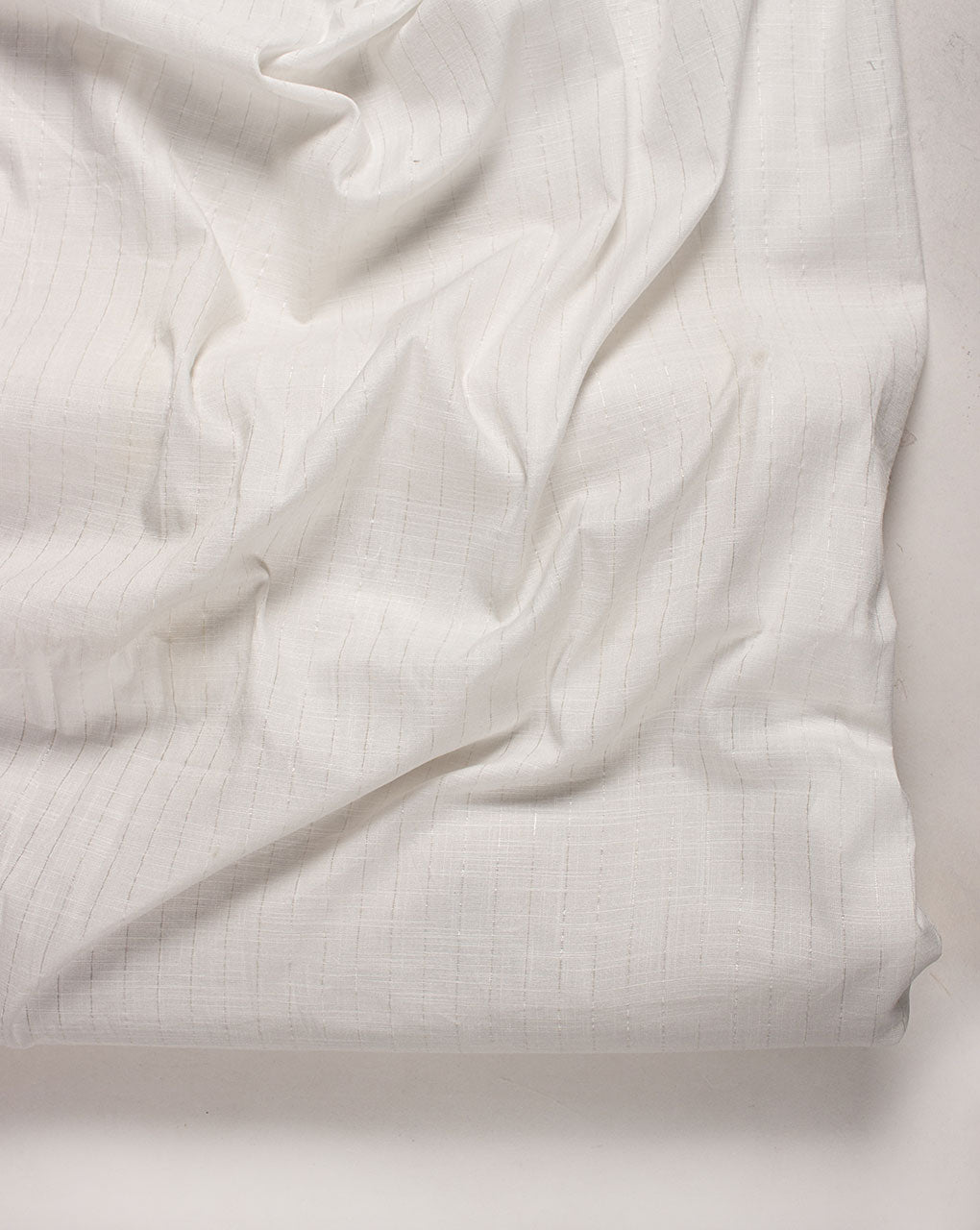 (68 x 56) Stripes Lurex Cotton Fabric