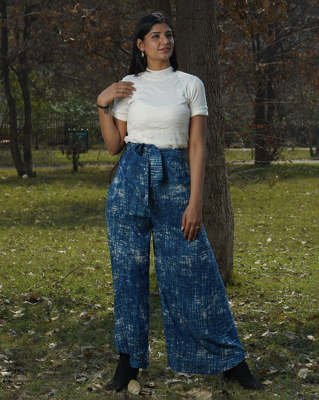 Rahit Wraparound Pants - Fabriclore.com