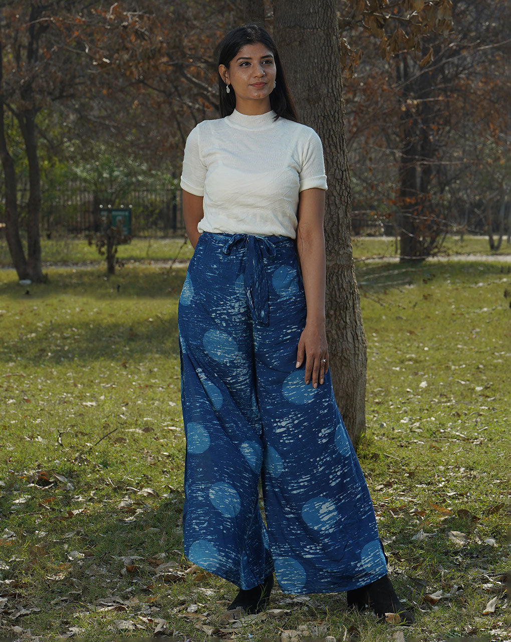 Rahit Wraparound Pants - Fabriclore.com