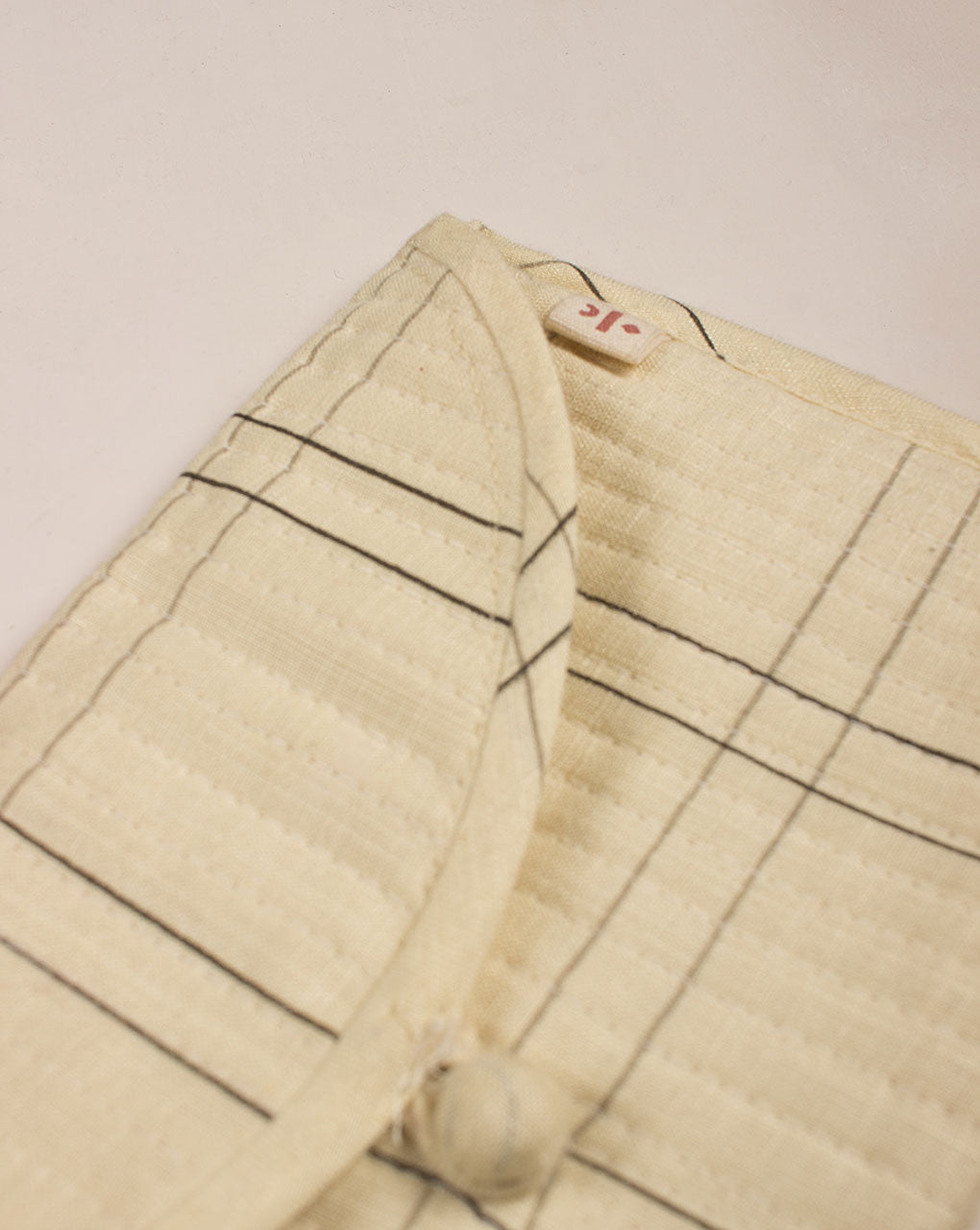 Handcrafted Rayon Quilted Clutch - Fabriclore.com