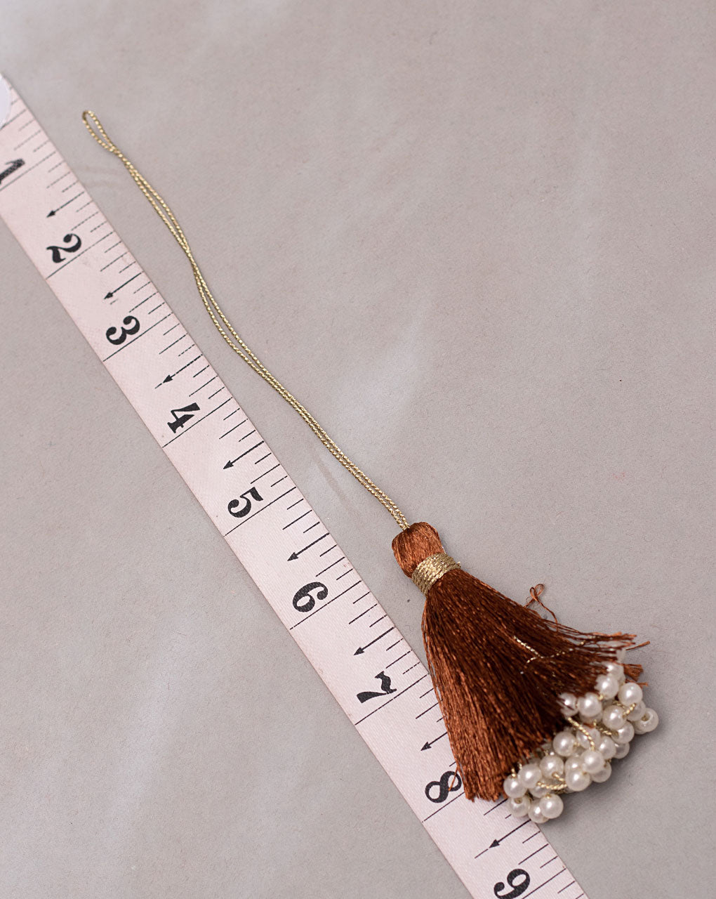 Bead Drop Handmade Thread Tassel - Fabriclore.com