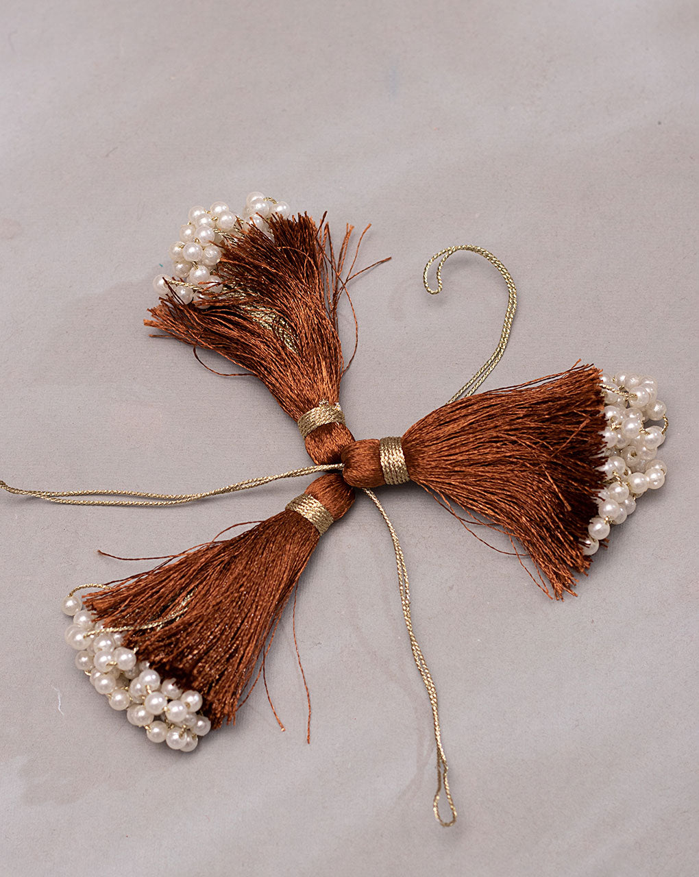 Bead Drop Handmade Thread Tassel - Fabriclore.com
