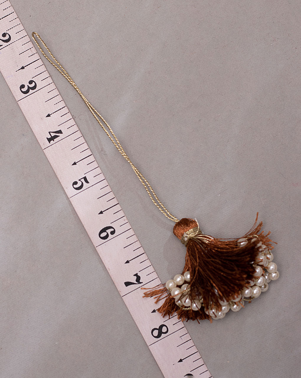 Bead Drop Handmade Thread Tassel - Fabriclore.com