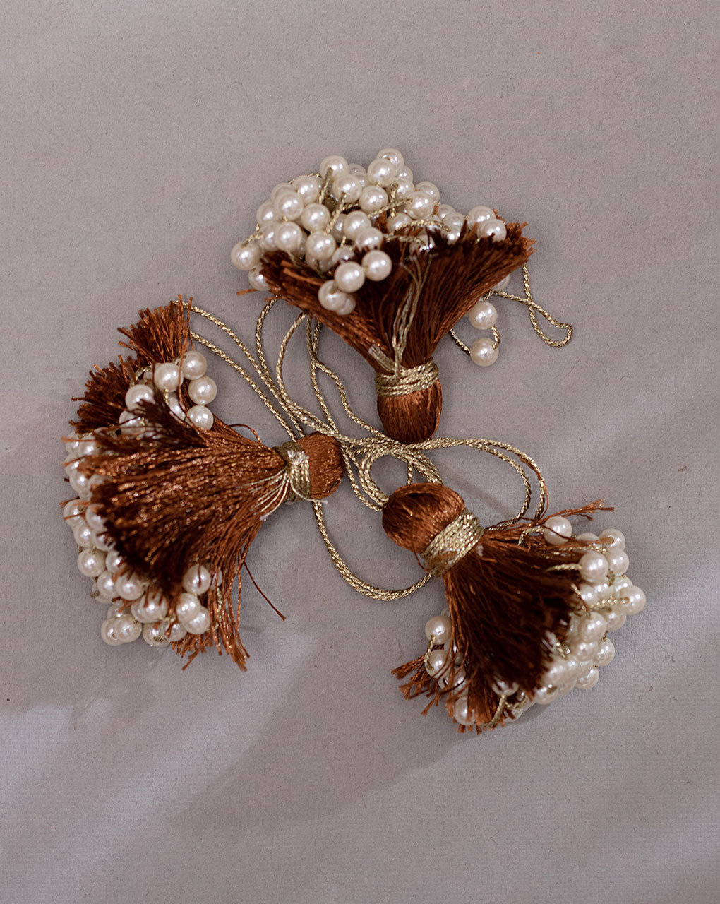 Bead Drop Handmade Thread Tassel - Fabriclore.com