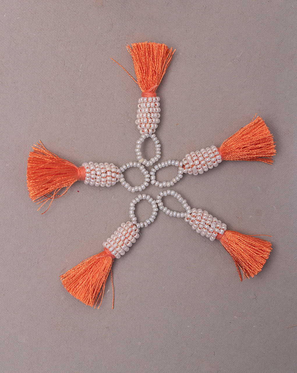 Beaded Jhumka Handmade Tassel - Fabriclore.com
