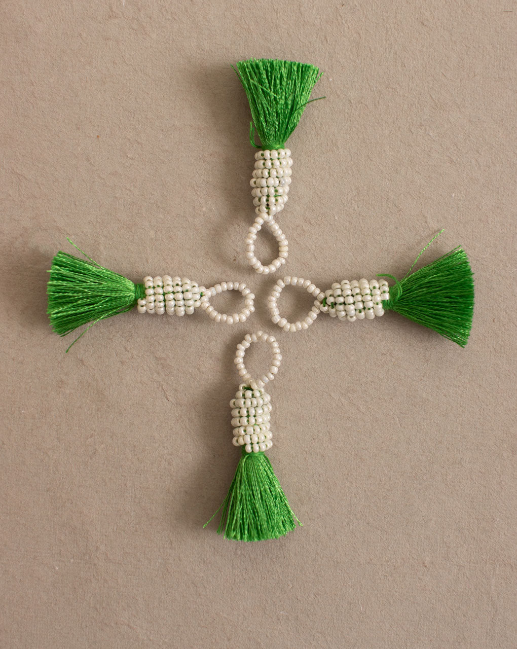 Beaded Jhumka Handcrafted Tassel - Fabriclore.com